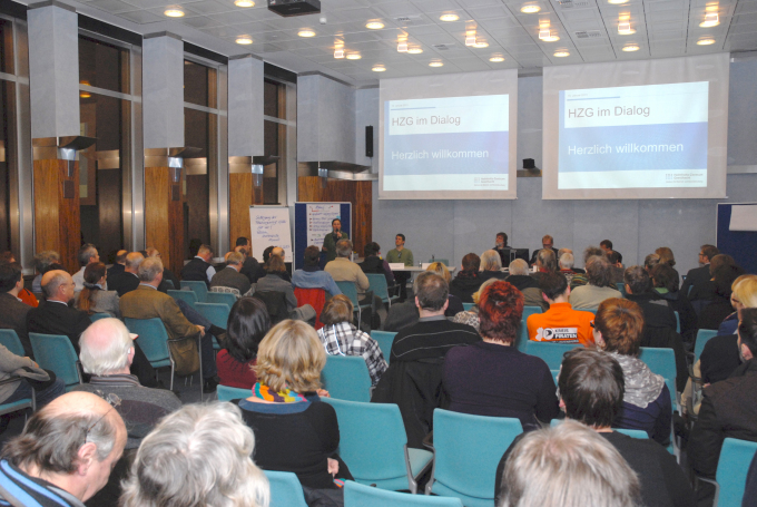 HZG im Dialog am 15. Januar 2013 im Hörsaal