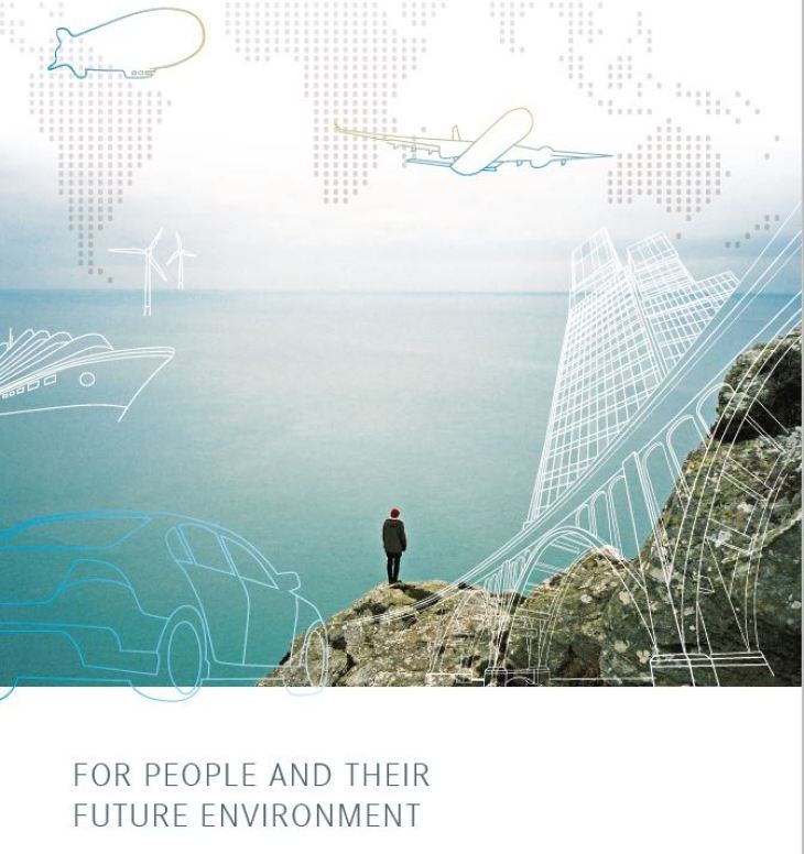 Cover Imagebroschüre For people and their future environment