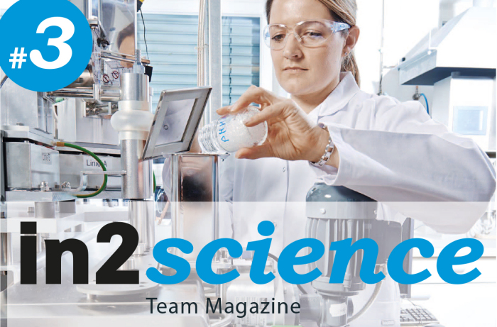 Cover of magazine in2science