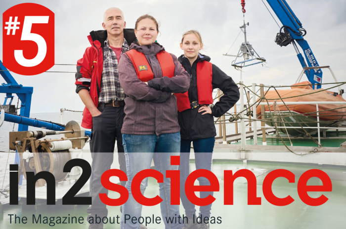 Cover of magazine in2science