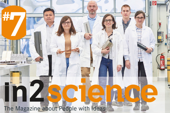 Cover of magazine in2science