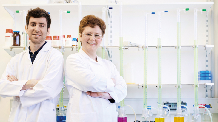 Scientsits in the lab