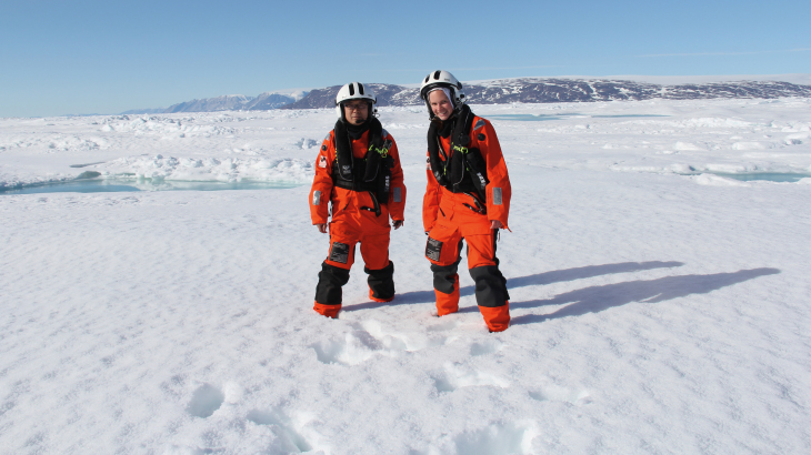 Scientists in the Arctic