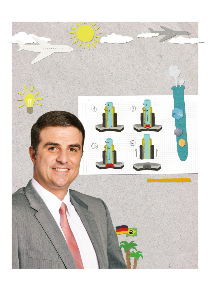 Illustration: Luca Candotti, photo: private Sergio de Traglia Amancio Filho