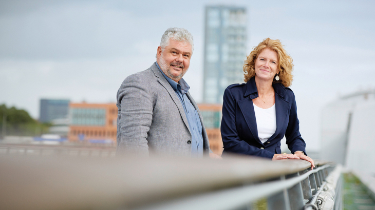 Dr Adrian Stanica and Dr Jana Friedrich