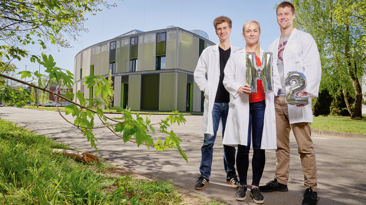Three PhD Students